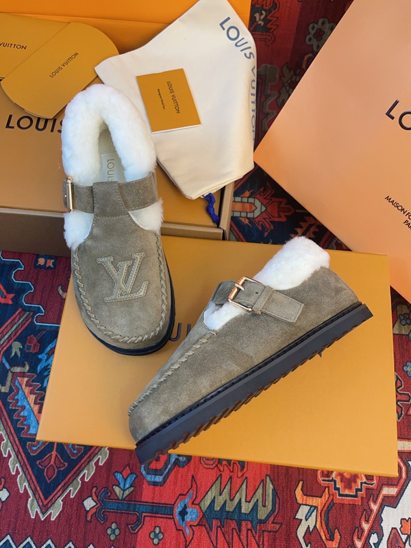 ルイヴィトン靴側面デザイン